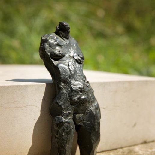 "Buste", sculpture en bronze. Taille 10cm.