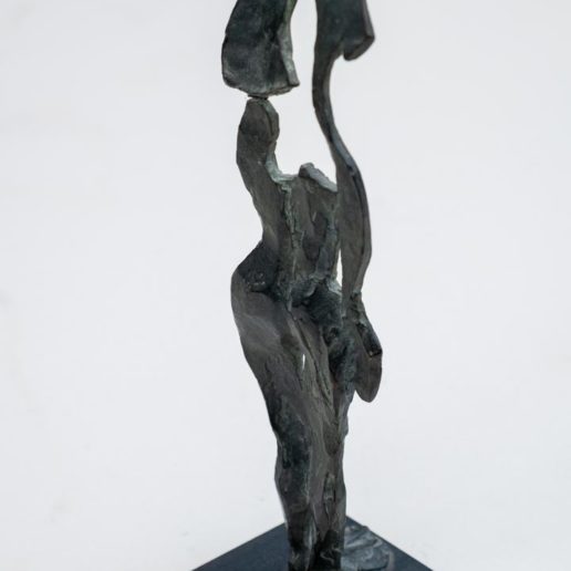 "Nue", sculpture en bronze. Taille 20x4x2cm.